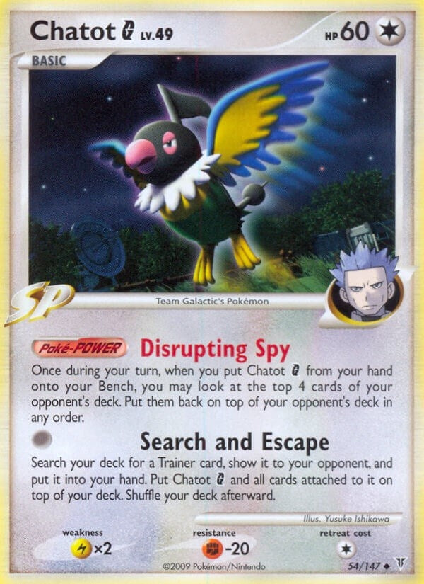 Image for Chatot G (54) (Supreme Victors) (SV) - Pokemon