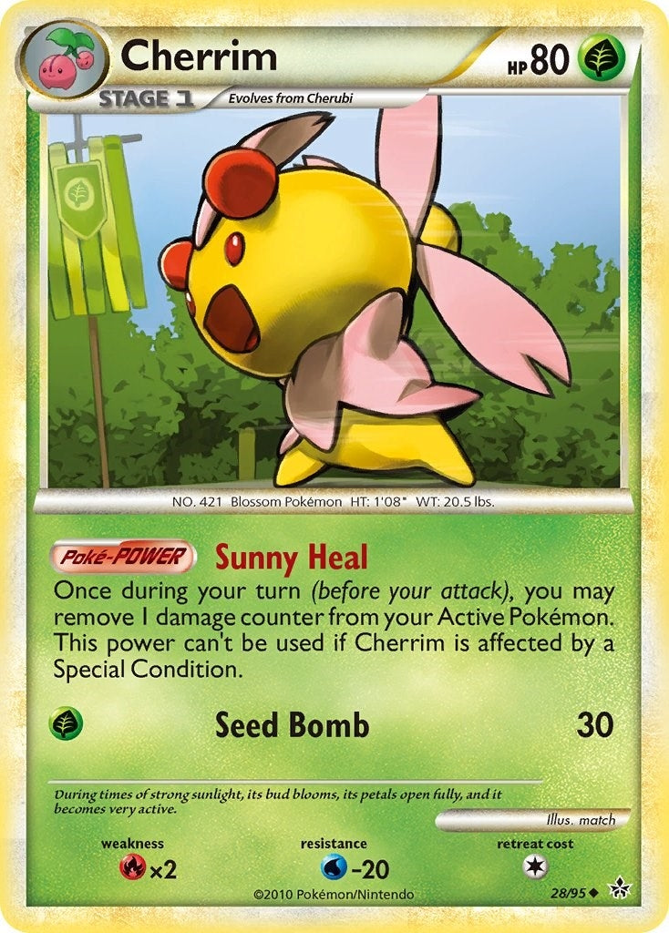 Image for Cherrim (28/95) (Unleashed) (UL) - Pokemon