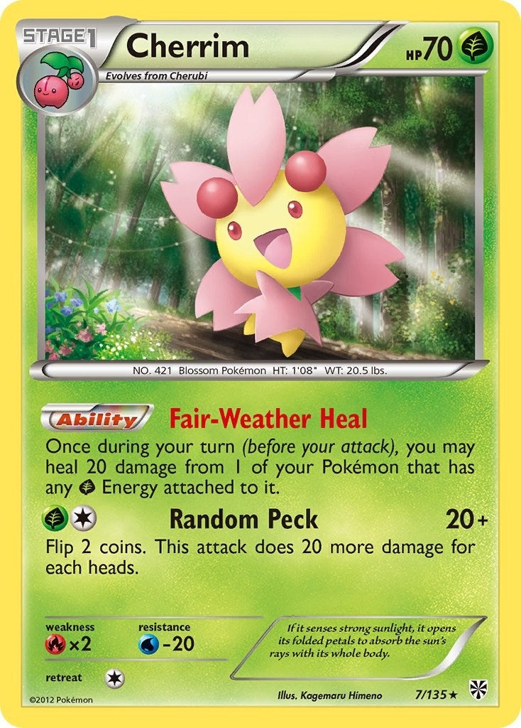 Image for Cherrim (7/135) (Plasma Storm) (PLS) - Pokemon