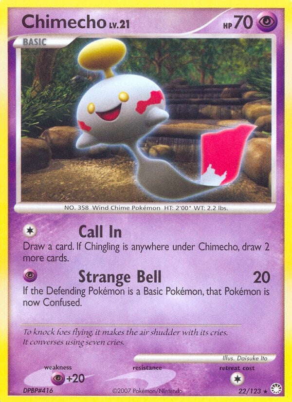 Image for Chimecho (22/123) (Mysterious Treasures) (MT) - Pokemon