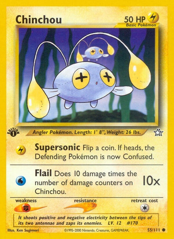 Image for Chinchou (055/111) (Neo Genesis) (N1) - Pokemon