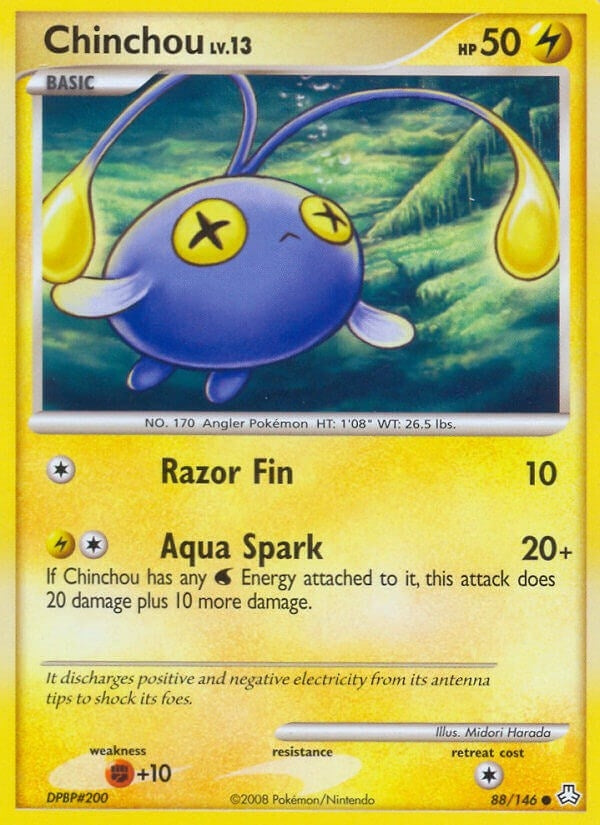 Image for Chinchou (88) (88/146) (Legends Awakened) (LA) - Pokemon