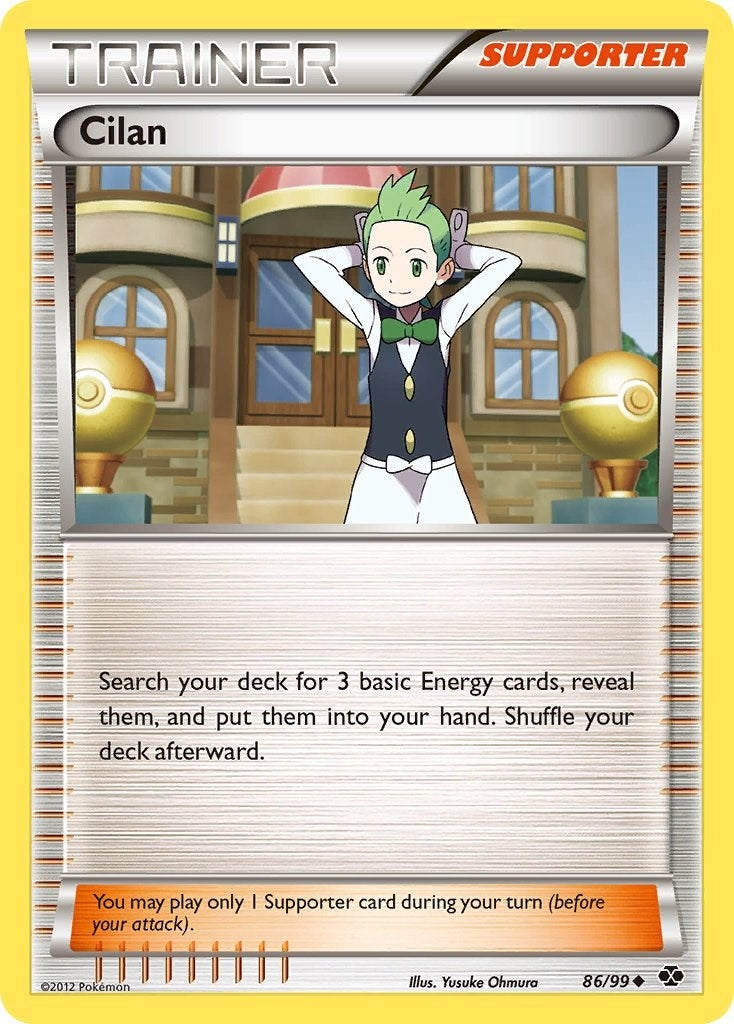 Image for Cilan (86/99) (Next Destinies) (NXD) - Pokemon