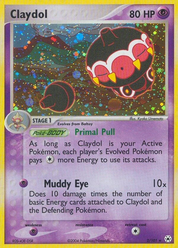 Image for Claydol (2/101) (EX Hidden Legends) (HL) - Pokemon