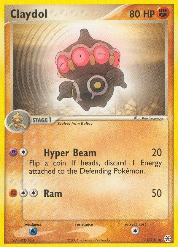 Image for Claydol (31/101) (EX Hidden Legends) (HL) - Pokemon