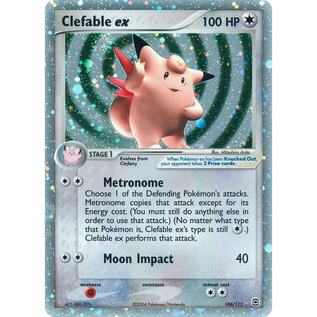 Image for Clefable ex (106/112) (FireRed & LeafGreen) - Pokemon