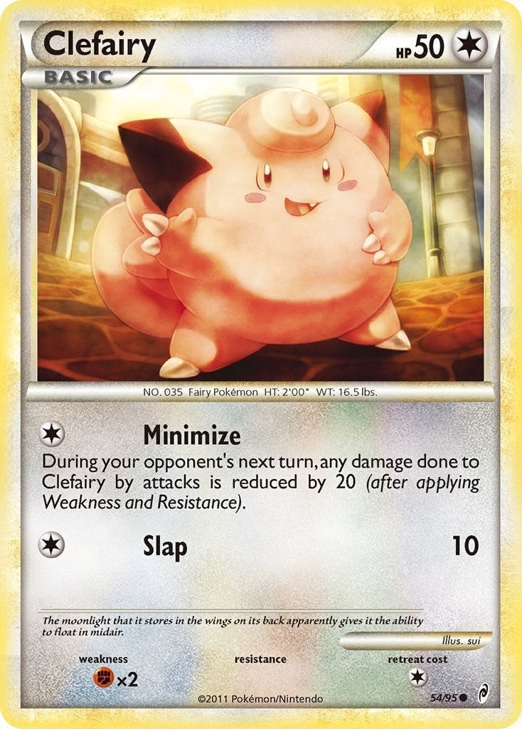 Image for Clefairy (54/95) (Call of Legends) (CL) - Pokemon