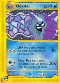 Image for Cloyster (42) (042/165) (Expedition) (EX) - Pokemon