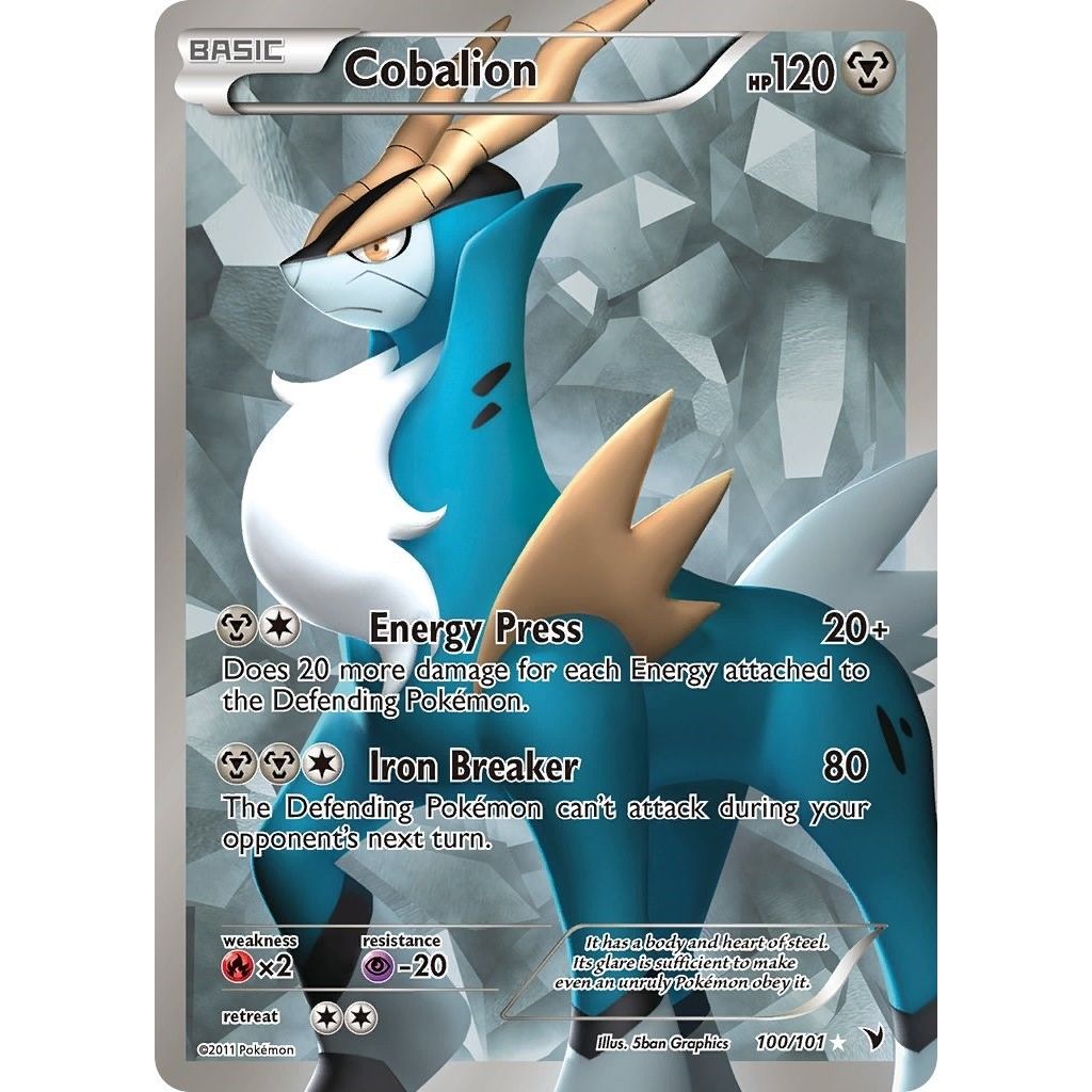 Image for Cobalion (100 Full Art) (100/101) (Noble Victories) - Pokemon