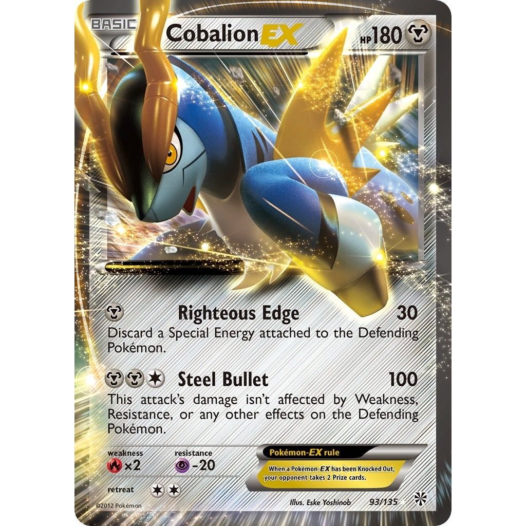 Image for Cobalion EX (93/135) (Plasma Storm) - Pokemon
