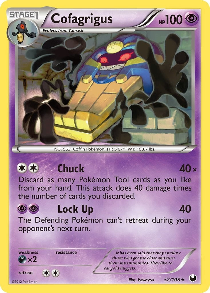 Image for Cofagrigus (52/108) (Dark Explorers) (DEX) - Pokemon
