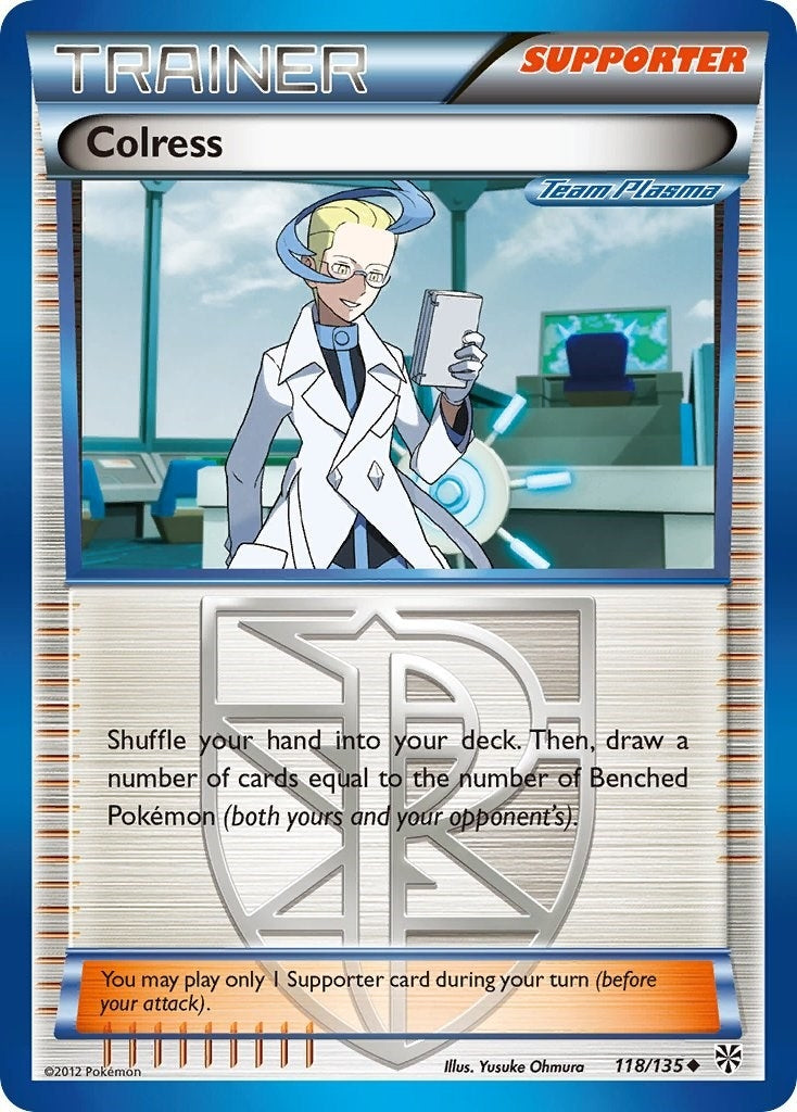 Image for Colress (Team Plasma) (118/135) (Plasma Storm) (PLS) - Pokemon