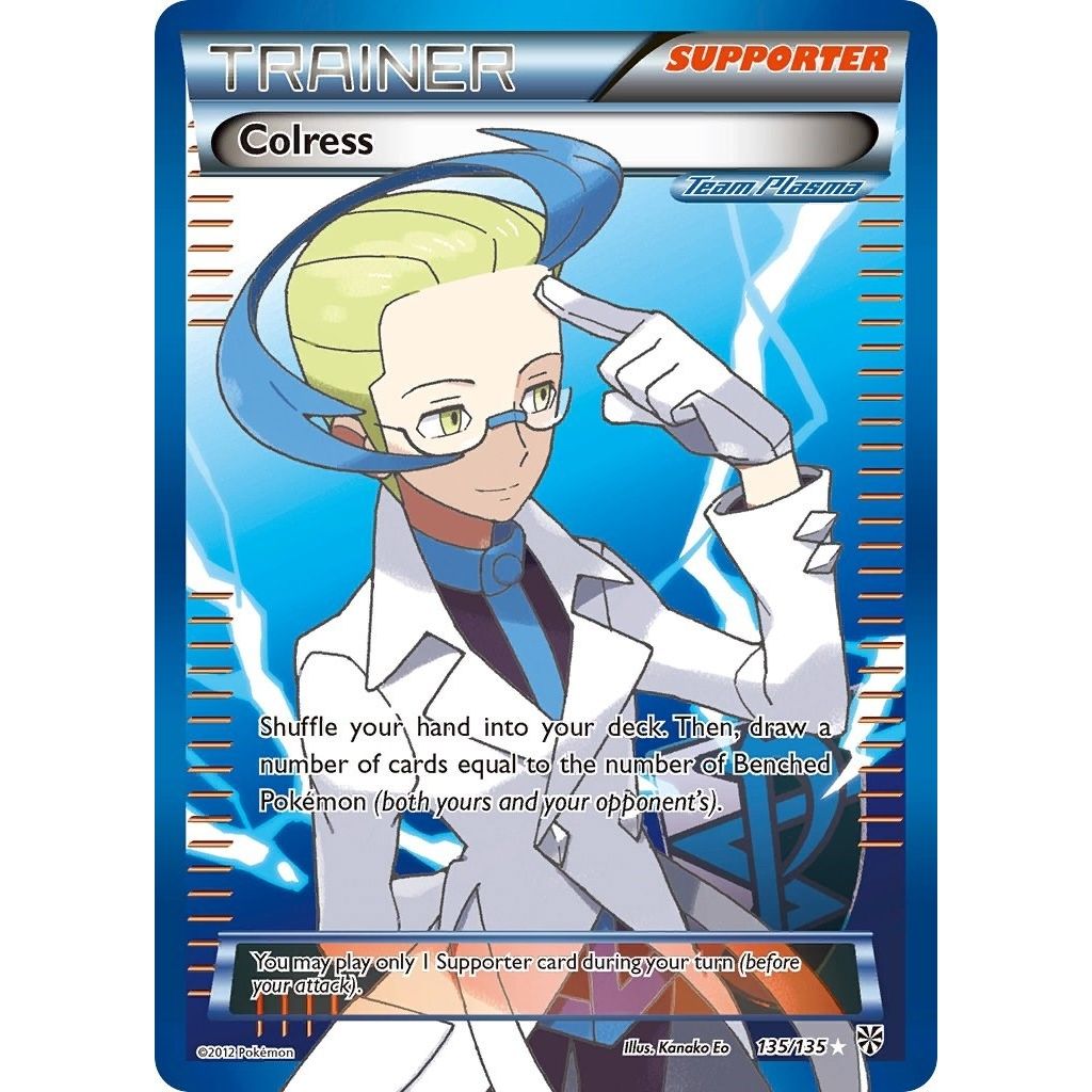 Image for Colress (Team Plasma) (135 Full Art) (135/135) (Plasma Storm) - Pokemon