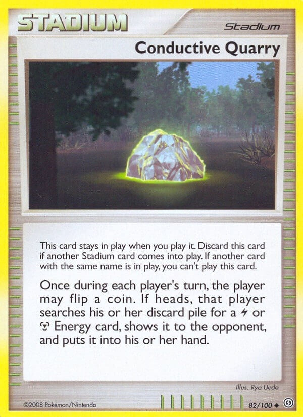 Image for Conductive Quarry (82/100) (Stormfront) (SF) - Pokemon