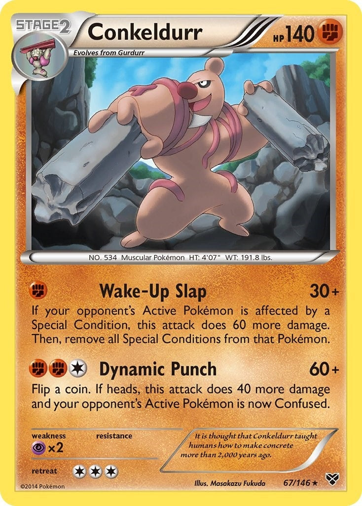 Image for Conkeldurr (67/146) (XY Base Set) (XY) - Pokemon