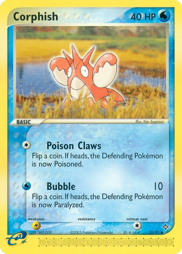 Image for Corphish (52/97) (EX Dragon) (DR) - Pokemon