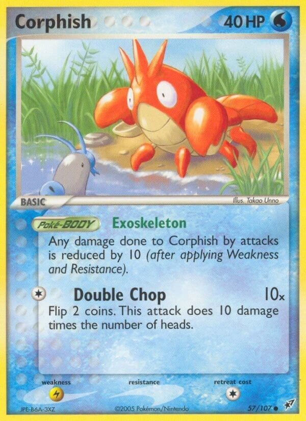 Image for Corphish (57/107) (EX Deoxys) (DX) - Pokemon