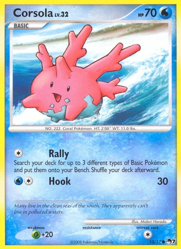 Image for Corsola (013/017) (POP Series 7) (POP) - Pokemon