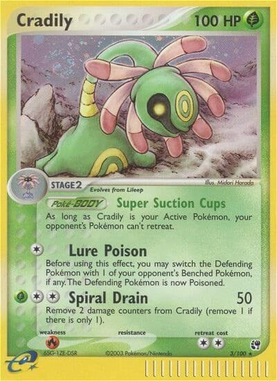 Image for Cradily (3/100) (EX Sandstorm) (SS) - Pokemon