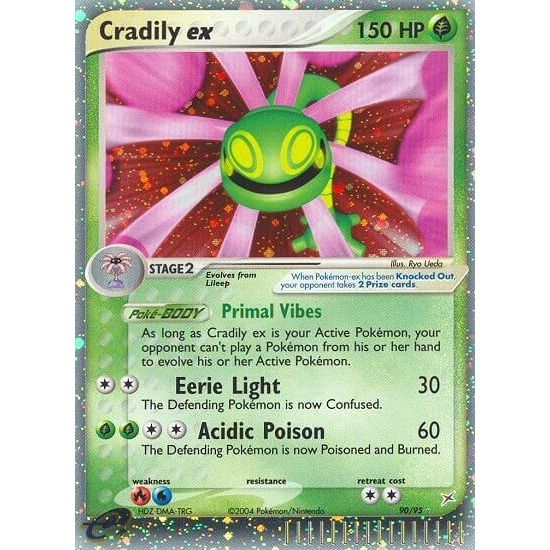 Image for Cradily ex (90/95) (Team Magma vs Team Aqua) - Pokemon