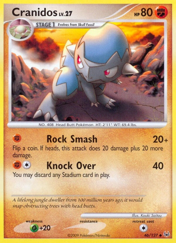 Image for Cranidos (46/127) (Platinum) (PL) - Pokemon