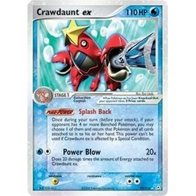 Image for Crawdaunt ex (99/110) (Holon Phantoms) - Pokemon