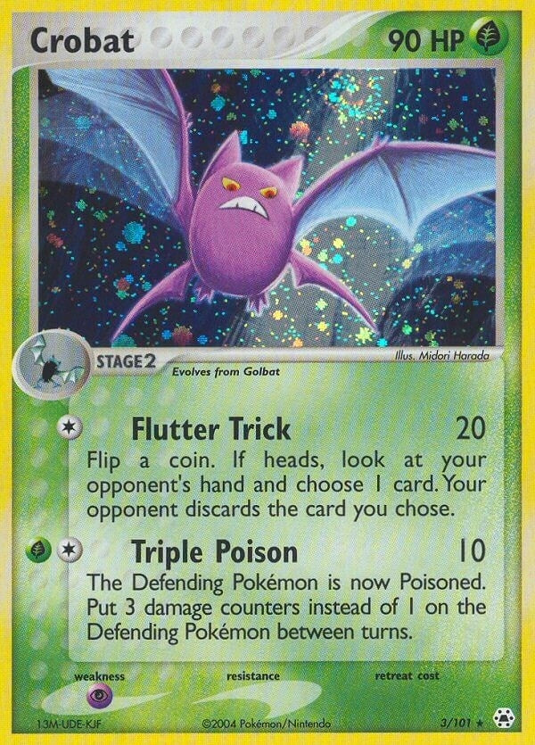 Image for Crobat (3/101) (EX Hidden Legends) (HL) - Pokemon