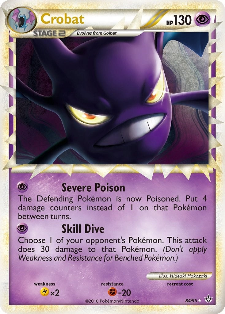 Image for Crobat (Prime) (84/95) (Unleashed) - Pokemon