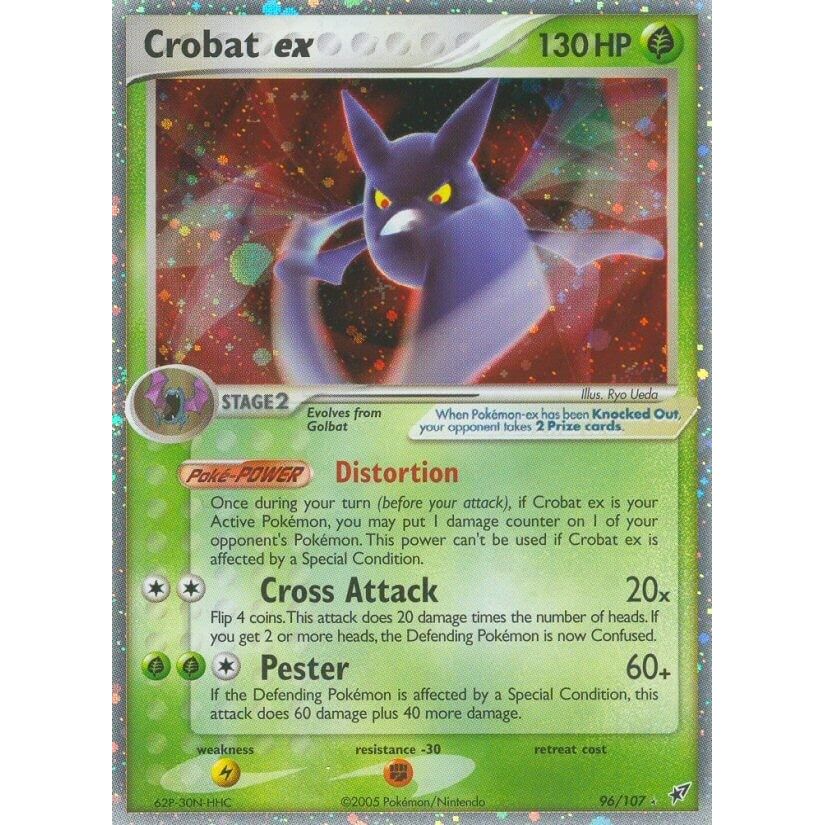 Image for Crobat ex (96/107) (Deoxys) - Pokemon