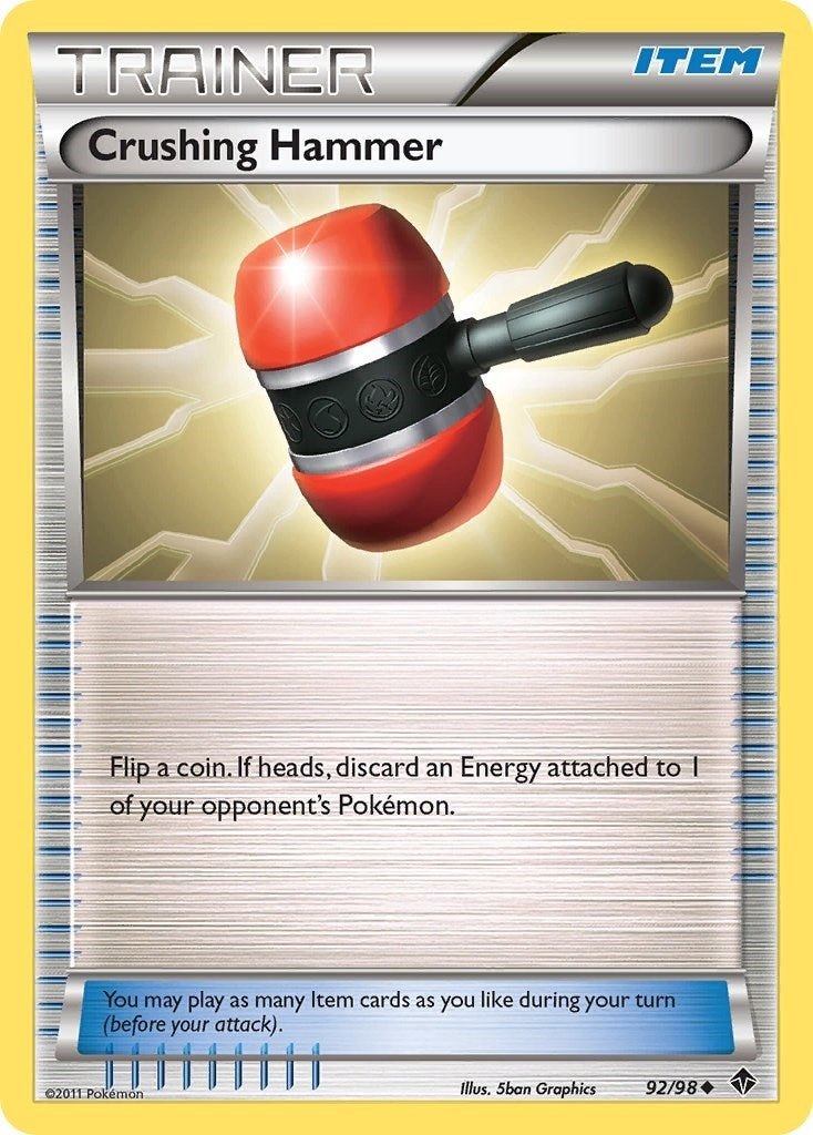 Image for Crushing Hammer (92/98) (Emerging Powers) (EPO) - Pokemon