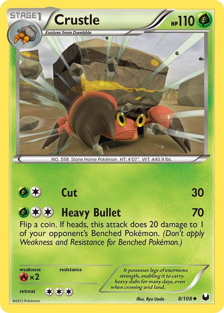 Image for Crustle (8/108) (Dark Explorers) (DEX) - Pokemon
