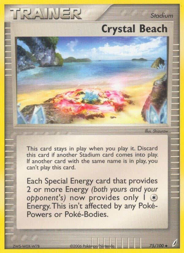 Image for Crystal Beach (75/100) (EX Crystal Guardians) (CG) - Pokemon