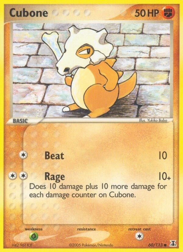 Image for Cubone (60/113) (EX Delta Species) (DS) - Pokemon