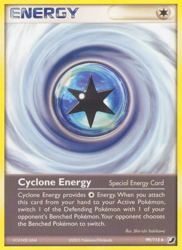 Image for Cyclone Energy (99/115) (EX Unseen Forces) (UF) - Pokemon