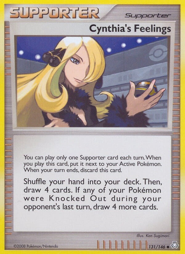 Image for Cynthia's Feelings (131/146) (Legends Awakened) (LA) - Pokemon