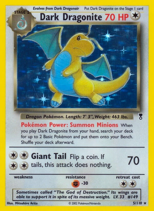 Image for Dark Dragonite (005/110) (Legendary Collection) (LC) - Pokemon