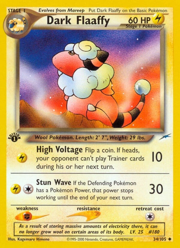 Image for Dark Flaaffy (034/105) (Neo Destiny) (N4) - Pokemon