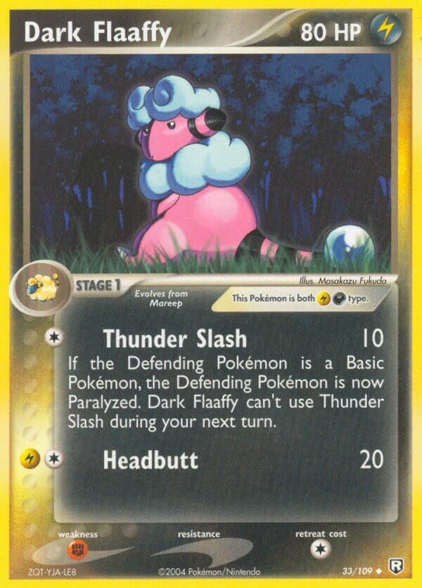 Image for Dark Flaaffy (33/109) (EX Team Rocket Returns) (RR) - Pokemon