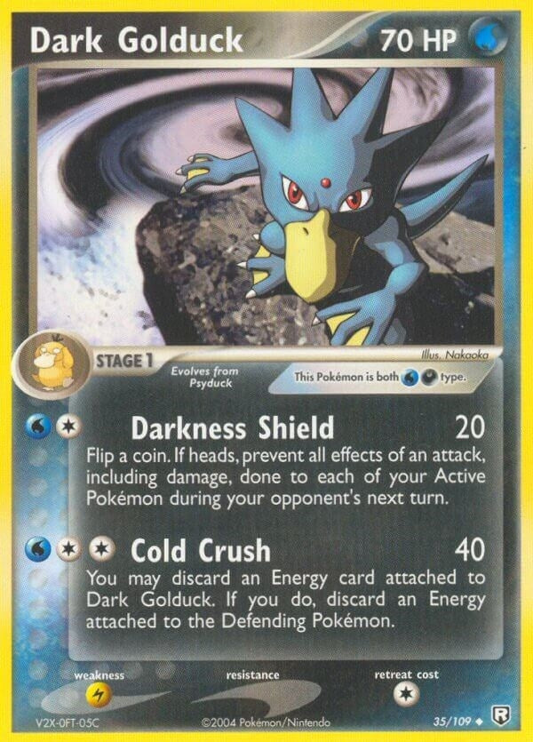 Image for Dark Golduck (35/109) (EX Team Rocket Returns) (RR) - Pokemon
