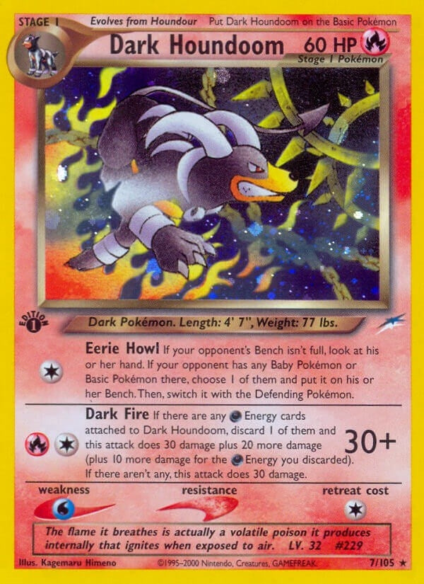 Image for Dark Houndoom (007/105) (Neo Destiny) (N4) - Pokemon
