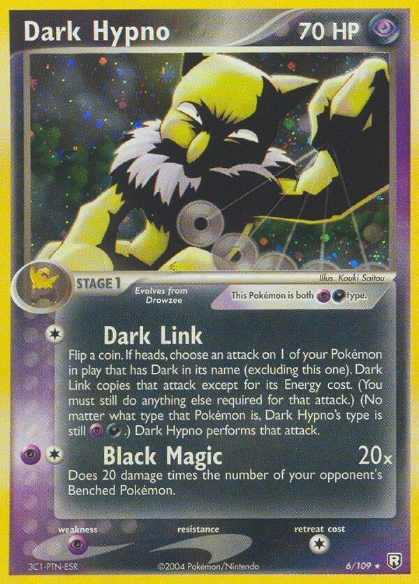 Image for Dark Hypno (6/109) (EX Team Rocket Returns) (RR) - Pokemon