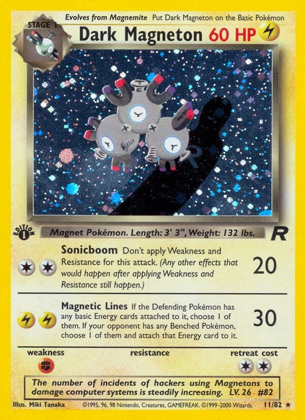 Image for Dark Magneton (11) (11/82) (Team Rocket) (TR) - Pokemon