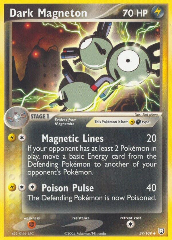Image for Dark Magneton (39/109) (EX Team Rocket Returns) (RR) - Pokemon