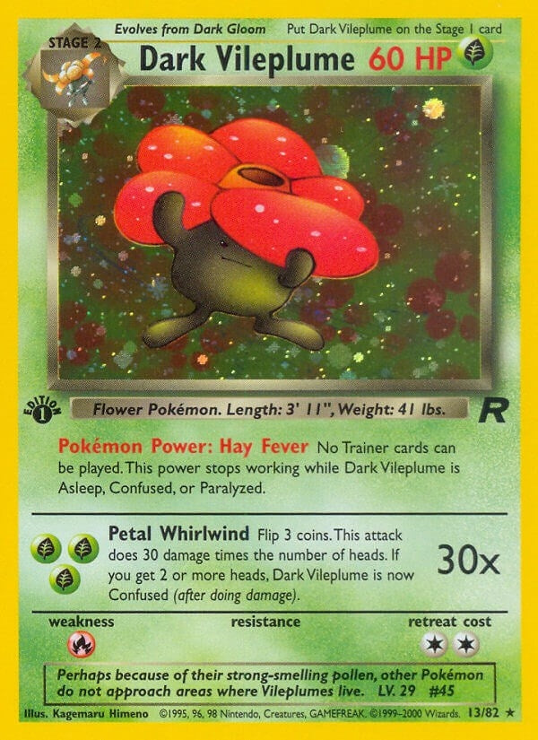 Image for Dark Vileplume (13) (13/82) (Team Rocket) (TR) - Pokemon