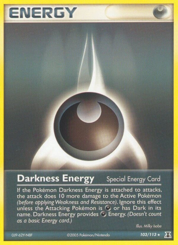 Image for Darkness Energy (Special) (103/113) (EX Delta Species) (DS) - Pokemon