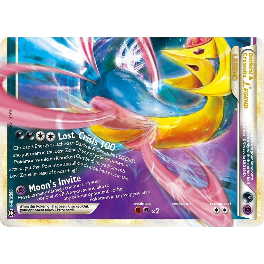 Image for Darkrai & Cresselia Legend (Bottom) (100/102) (Triumphant) - Pokemon