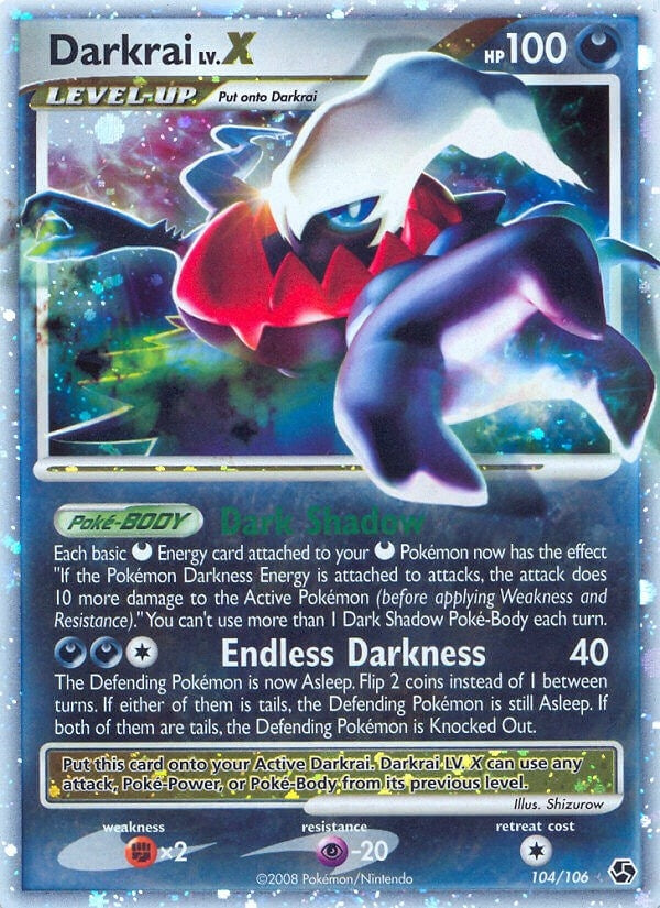 Image for Darkrai LV.X (104/106) (Great Encounters) - Pokemon