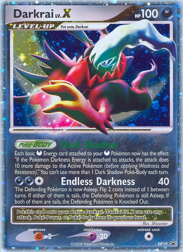 Image for Darkrai LV.X - DP19 (DP19) (Diamond and Pearl Promos) (PR) - Pokemon