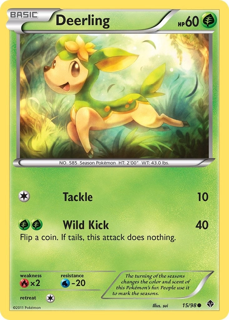 Image for Deerling (15/98) (Emerging Powers) (EPO) - Pokemon