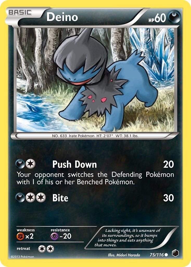 Image for Deino (75) (75/116) (Plasma Freeze) (PLF) - Pokemon